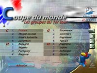 une photo d'Ã©cran de Coupe du Monde 98 sur Sony Playstation